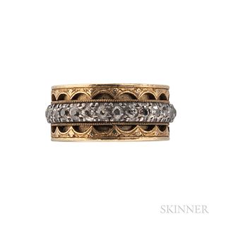 William IV 18kt Gold and Diamond Ring