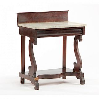 att. Thomas Day, Marble Top Wash Stand 