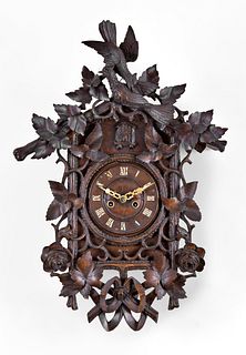 German Black Forest cuckoo wall clock