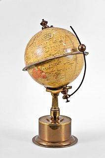 France, Globe Clock Co. small globe clock