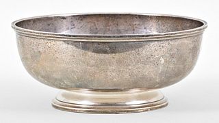 An S. Kirk & Son #4150 eight inch sterling silver bowl