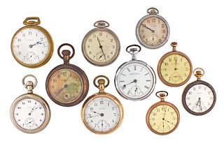 Lot of fifteen pocket watches