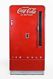 Coca-Cola Refrigerated Vending Machine by The Vendo Company