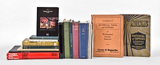 A large lot of horological and lathe reference books