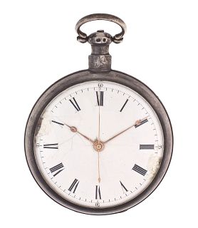A Chinese market pocket watch with duplex escapement signed Bovet London