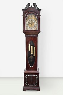 German Hall Clock Chiming on Five Tubular Bells