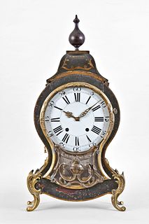 A fourth quarter 18th century Neuchateloise cartel clock