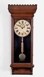 Gilbert Clock Co. regulator no 14 wall clock.