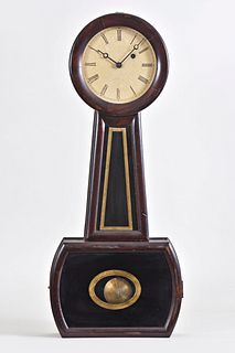 Boston, Mass. patent timepiece or banjo clock