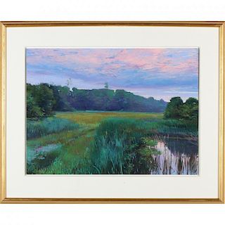 Charles Basham (OH), A Marsh Before Sunrise 