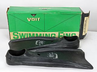 NOS Voit Swimming Kit & Fins In Original Boxes