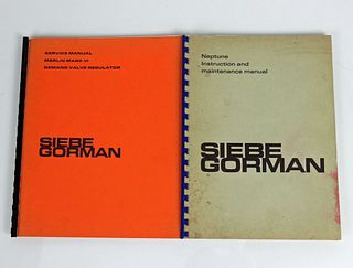 Siebe Gorman Vintage Scuba Regulator Manuals