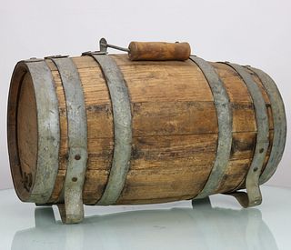 Antique Ships Wooden Water or Rum Keg