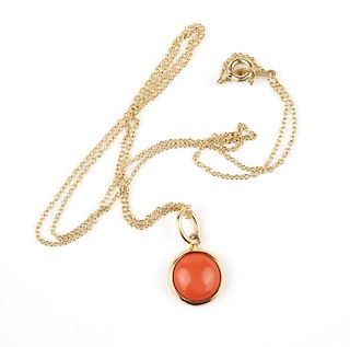 A coral pendant, Paloma Picasso, Tiffany & Co.