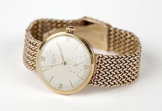 A gent's Patek Phillipe gold wristwatch
