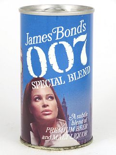 1967 James Bond's 007 Special Blend Malt Liquor 12oz  T82-30 Ring Top Phoenix, Arizona
