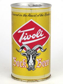 1966 Tivoli Bock Beer 12oz  T130-21 Ring Top Denver, Colorado
