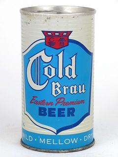 1966 Cold Brau Eastern Premium Beer 12oz  T55-27 Ring Top Chicago, Illinois