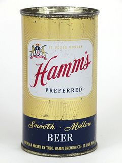 1953 Hamm's Preferred Beer 12oz  79-20 Flat Top Saint Paul, Minnesota