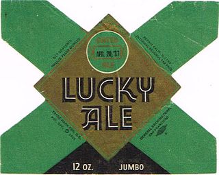 1937 Lucky Ale 12oz  WS38-01 San Francisco, California