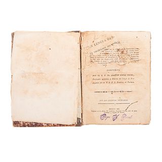 López Yepes, Joaquin. Catecismo y Declaración de la Doctrina Cristiana en Lengua Otomí... México, 1826. Primera edición.