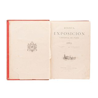 Dumas, F.G. (Director). Revista de la Exposición Universal de París. Barcelona: Montaner y Simón, 1889.