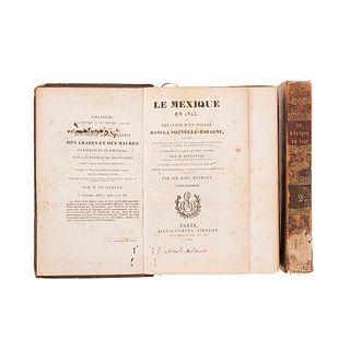 Beulloch, M. Le Mexique en 1823, ou Relation d'un Voyage dans la Nouvelle Espagne... Paris, 1824. Tomos I - II. Pzs: 2.