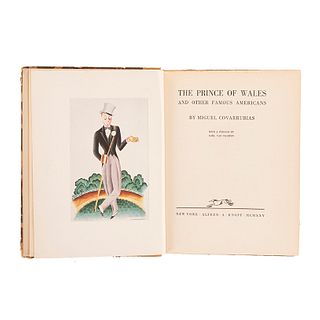 Covarrubias, Miguel. Prince of Wales and Other Famous Americans. New York: Alfred A. Knopf, 1925. 1er. edición.
