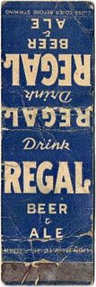 1937 Regal Beer & Ale 116mm LA-AMER-1