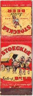1938 Stoeckle Select Beer DE-DS-1
