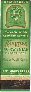 1937 Ringnes Norwegian Export - Norway