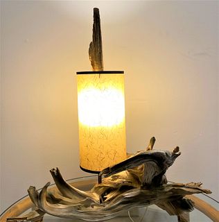 Mid Century Driftwood Lamp 