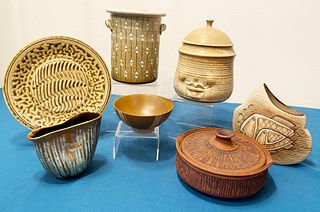 Collection Post Modern Studio Pottery, CALLAS, PETERSON etc