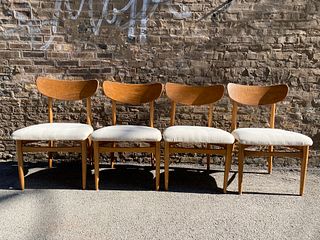 Set 4 Scandinavian COPENART for MORGANTON Dining Chairs