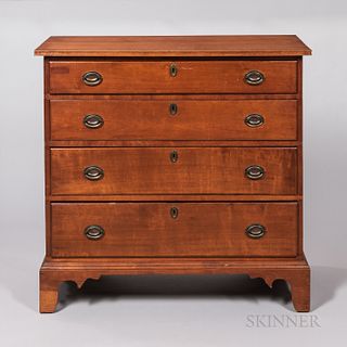 Cherry Chest of Four Drawers