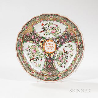 Export Porcelain Platter