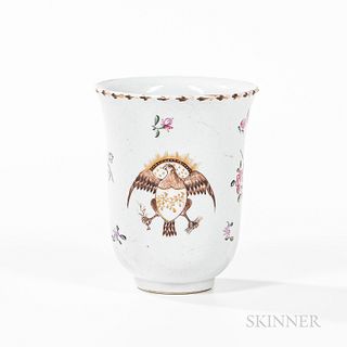 Rare Export Porcelain Goblet