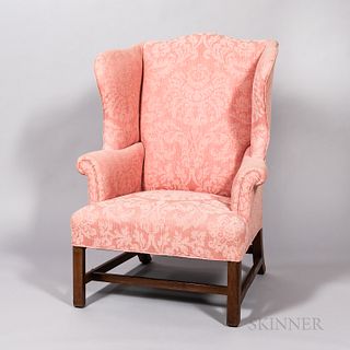 Chippendale Upholstered Easy Chair