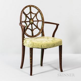 Painted Neoclassical Chair