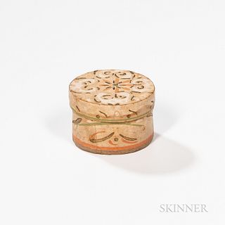 Miniature Circular Wallpaper Box