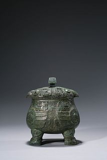 A Bronze Ritual Zun Vessel