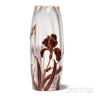 Denis Cameo Glass Vase