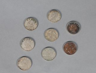 A Set of Eight Chinese Coins