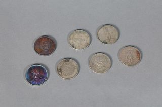 A Set of Seven Chinese Coins