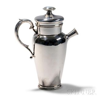 Chicago Silver Co. Sterling Cocktail Shaker