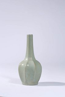 A Ru Type Melon-Form Vase