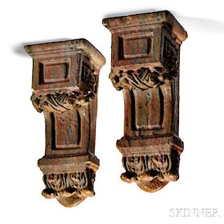 Pair of Architectural Corbels