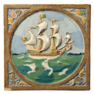 Arts and Crafts Period Architectural Tile