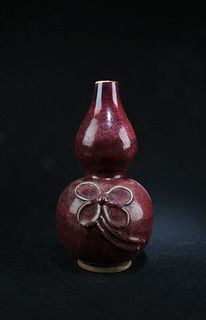 A Junyao Double Gourd Vase