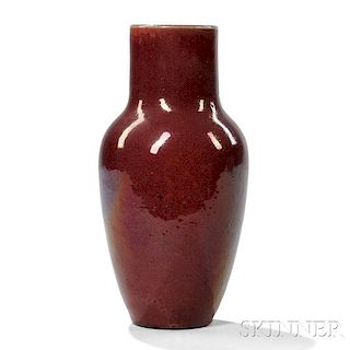 Chelsea Keramics Sang-de-boeuf Pottery Vase